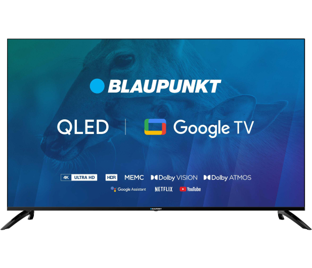 Blaupunkt 55QBG7000S QLED, GOOGLE TV, HDR, DVB-T2/HEVC - 1377694 - zdjęcie